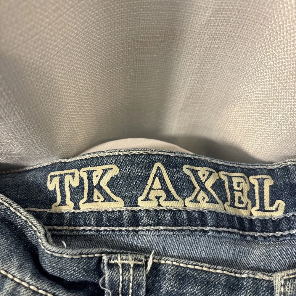 TK‎ Axel Jeans Men's 30x32 Slim Boot Cut Denim Blue Pants